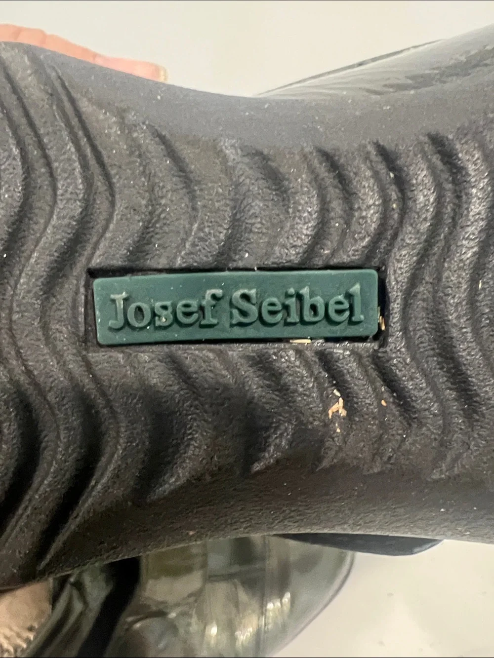 Josef Seibel Olive Green Logo Casual Shoe
